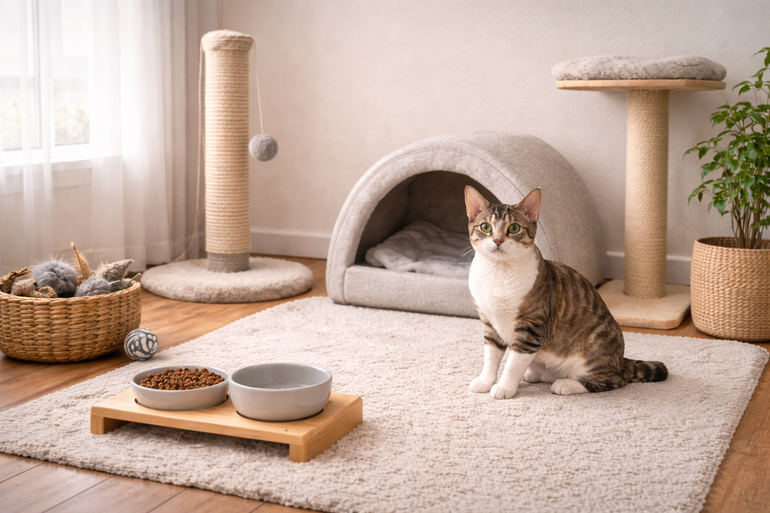 Pacha-Streu: Cat Refuge als Rückzugsort – Katze bleibt entspannt allein zu Hause mit sicherem Ruhebereich