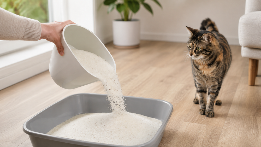 Geruchshemmende Katzenstreu Pacha